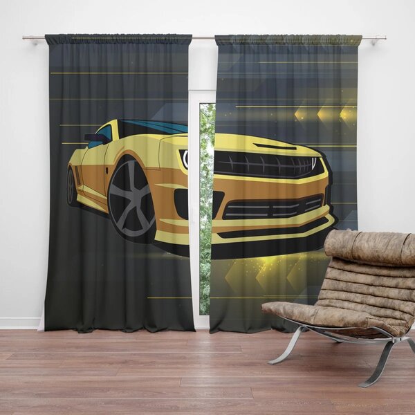 Sablio Záves Chevrolet Camaro Pruhy: 2ks 140x250cm