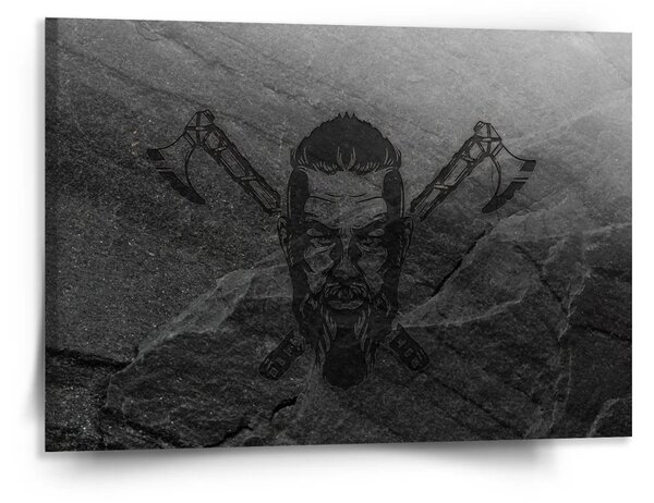 Sablio Obraz Vikingové Stone - 150x110 cm