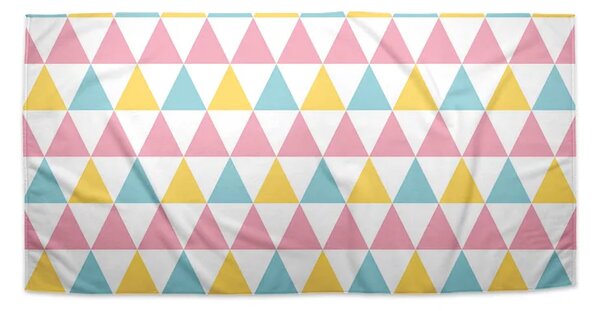 Sablio Uterák Trojfarebné Trojuholníky - 30x50 cm