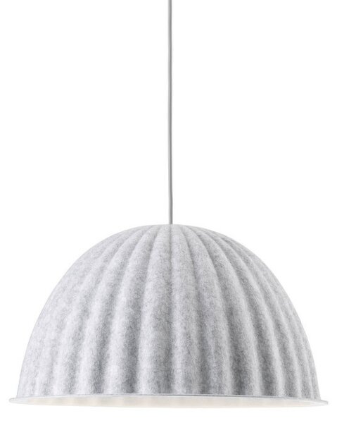 Muuto Závesná lampa Under The Bell Ø55, white melange UTBPEN5504