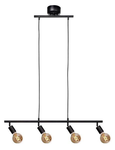 Cottex T1924SV - Závesný luster ARC na lanku 4xE27/60W/230V