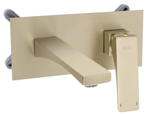 Podomietková vaňová batéria PREMIUM REA Joe Brush Gold