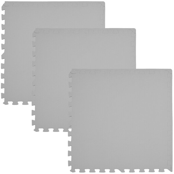 Vulpi Penová podložka na hranie Puzzle XXL 180x180 cm Grey mood