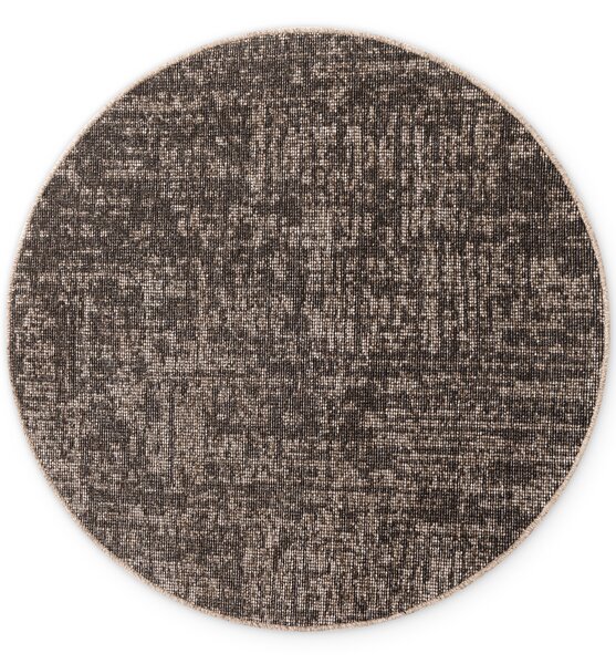 ELLE Decoration , Kusový koberec Brilliance Prisma 106312 Beige z kolekcie Elle kruh, 160x160 (priemer) kruh, hnedá, obývacia izba
