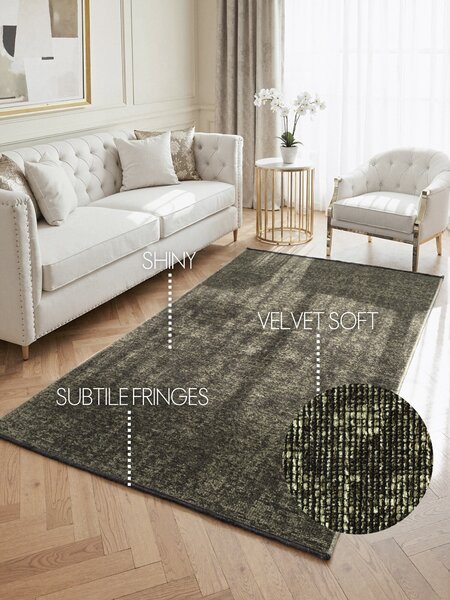 ELLE Decoration , Kusový koberec Brilliance Prisma 106313 Green z kolekcie Elle, 200x290, zelená, obývacia izba