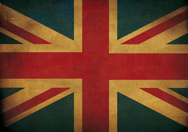 Fototapeta - Vlajka Veľkej Británie (152,5x104 cm)