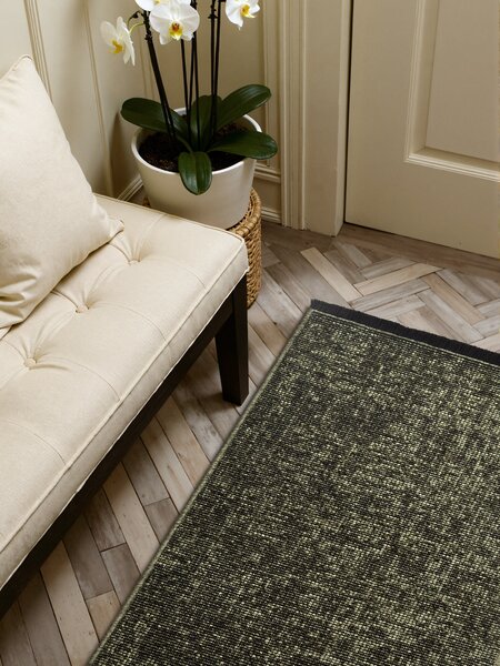 ELLE Decoration, Behúň Brilliance Prisma 106313 Green z kolekcie Elle, 80x250, zelená, obývacia izba