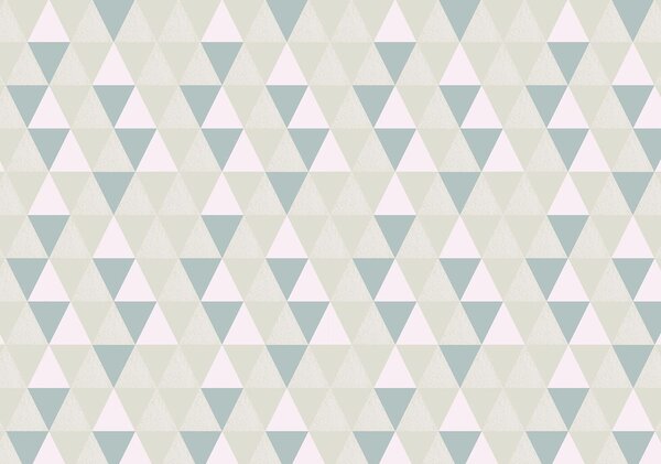 Fototapeta - Šedé trojuholníky (254x184 cm)