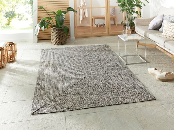Hanse Home , Kusový koberec Braided 105552 Melange – na von aj na doma, 200x290, béžová, chodba / predsieň