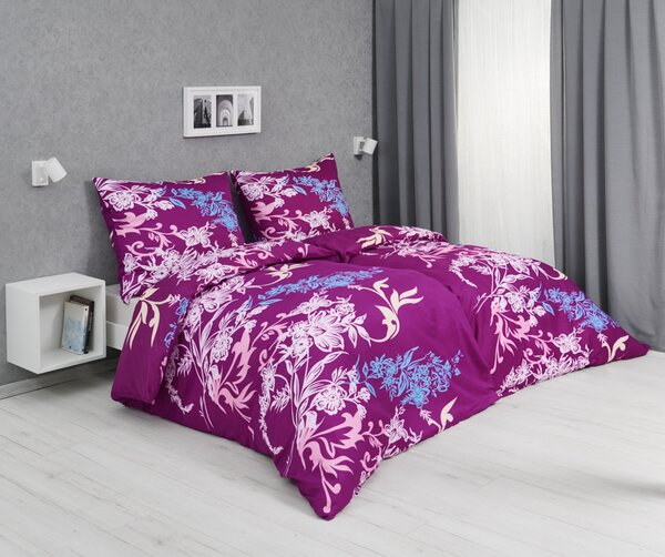 ! AKČNÝ VÝPREDAJ ! OBLIEČKY MIKROTOP 140x200/70x90cm - VIOLETTA