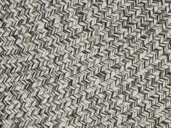 Hanse Home, Kusový koberec Braided 105552 Melange kruh – na von aj na doma, 200x200 (priemer) kruh, béžová, chodba / predsieň