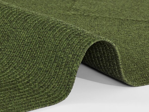 Hanse Home , Kusový koberec Braided 105554 Green – na von aj na doma, 80x150, zelená, chodba / predsieň