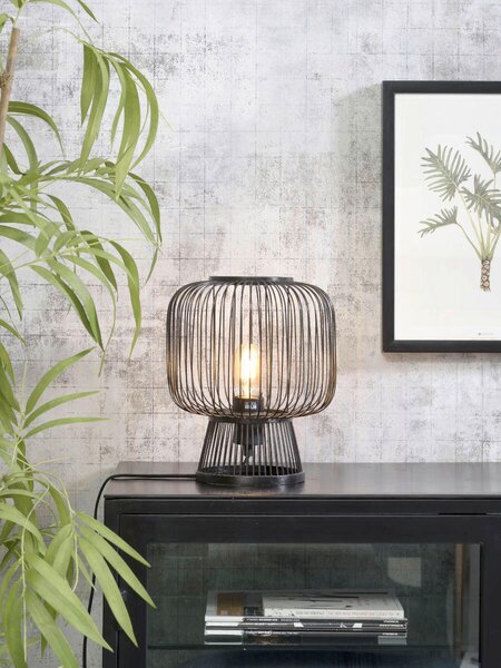 STOLNÁ LAMPA, nástenný stmievač, 26/30 cm Good & Mojo - Online Only bytové doplnky, Online Only