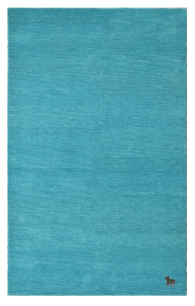 Ručne všívaný kusový koberec Asra wool tyrkys - 120x170
