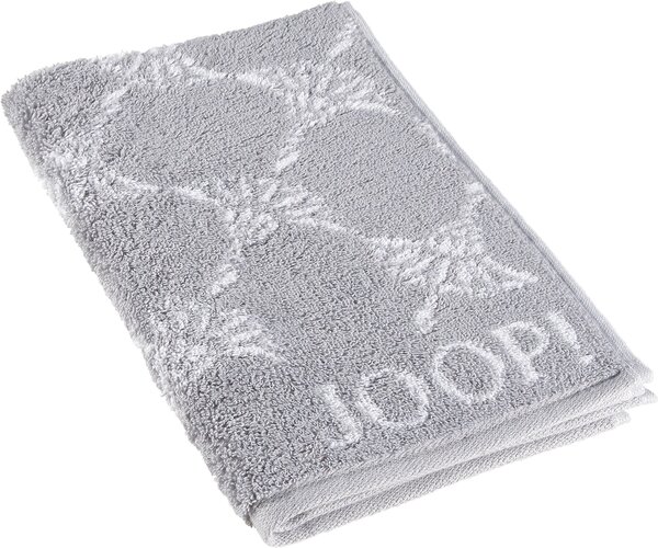 UTERÁK PRE HOSTÍ, 30/50 cm, strieborná Joop! - Kúpeľňový textil