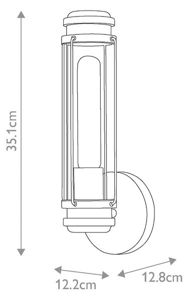 NÁSTENNÉ SVIETIDLO DO KÚPEĽNE, Elstead Lighting - Interiérové svietidlá