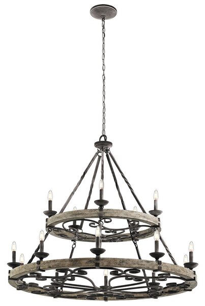 LUSTER, 112/107.9 cm Elstead Lighting - Interiérové svietidlá