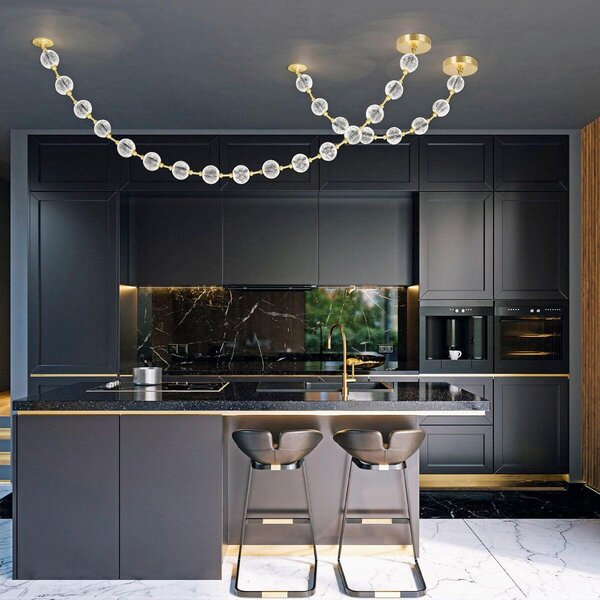 ZÁVESNÉ LED SVIETIDLO, 22,2/147,6 cm Elstead Lighting - Interiérové svietidlá