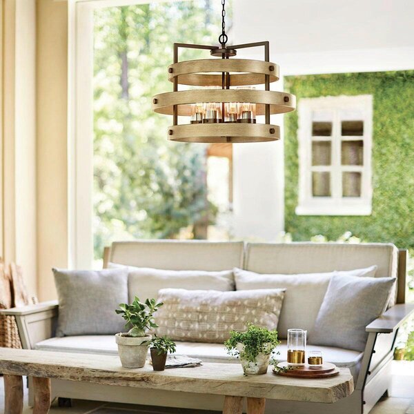LUSTER, 61,3/68,6/68,6 cm Elstead Lighting - Interiérové svietidlá