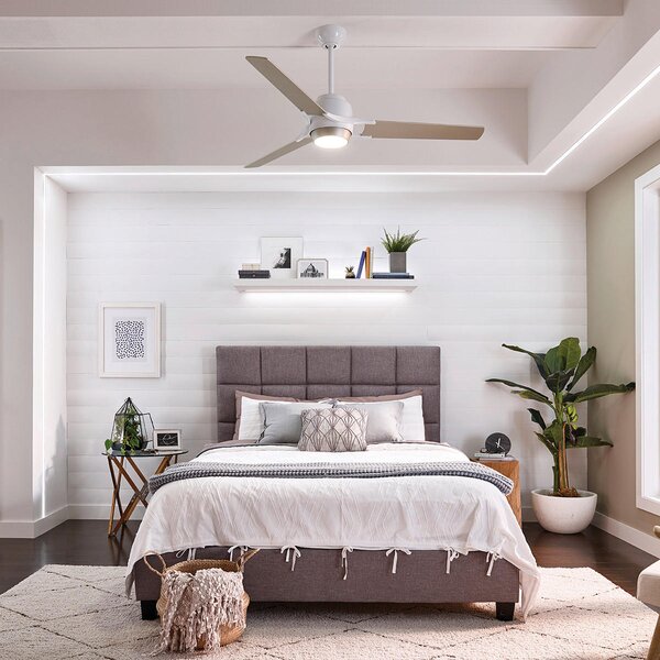 STROPNÝ VENTILÁTOR, 152/46 cm Elstead Lighting - Interiérové svietidlá
