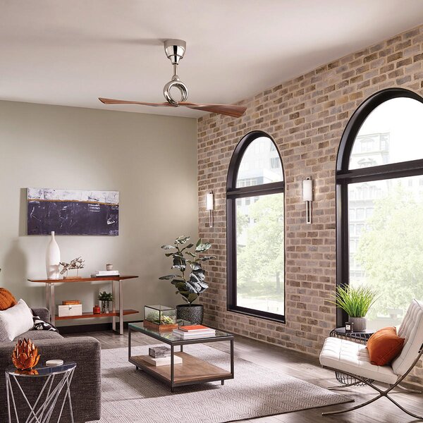 STROPNÝ VENTILÁTOR, 137/62 cm Elstead Lighting - Interiérové svietidlá