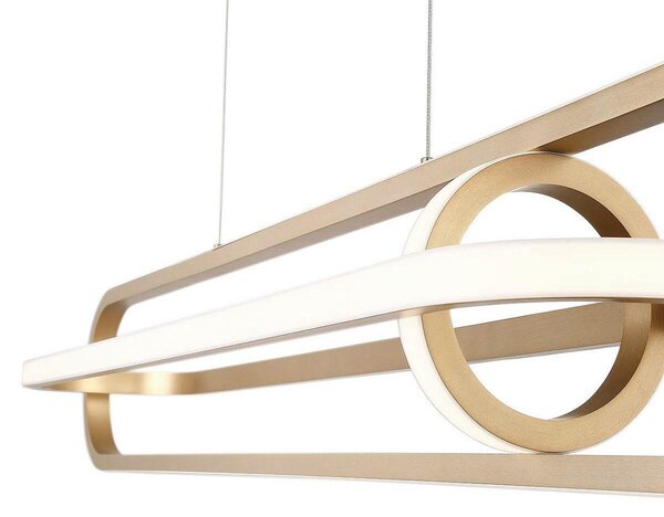 ZÁVESNÉ LED SVIETIDLO, 107,1/44,9/16,7 cm Elstead Lighting - Interiérové svietidlá