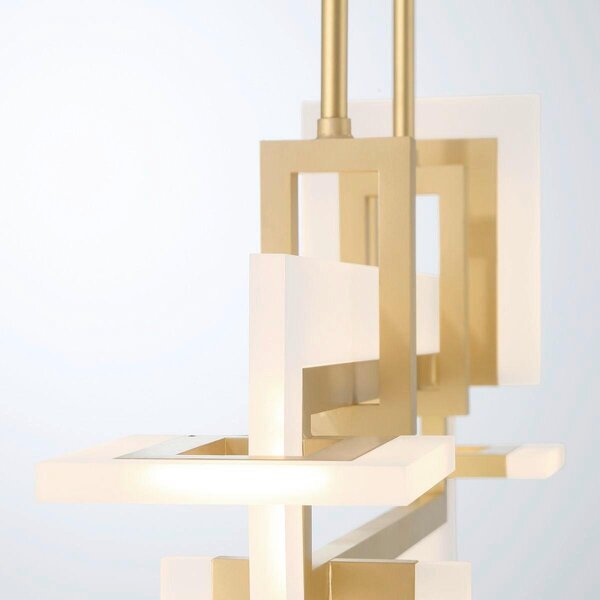 ZÁVESNÉ LED SVIETIDLO, 47,5/84/14 cm Elstead Lighting - Interiérové svietidlá