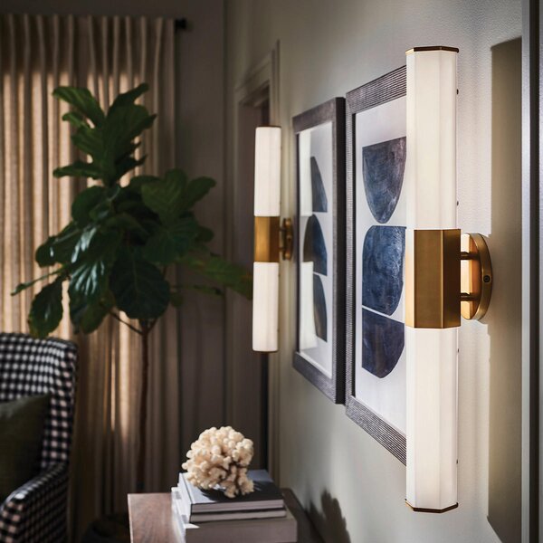 NÁSTENNÉ SVIETIDLO DO KÚPEĽNE, 65,9/12,7/10.5 cm Elstead Lighting - Interiérové svietidlá