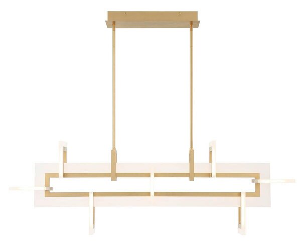 ZÁVESNÉ LED SVIETIDLO, 122,8/50/23,1 cm Elstead Lighting - Interiérové svietidlá