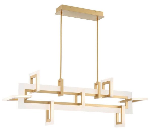 ZÁVESNÉ LED SVIETIDLO, 122,8/50/23,1 cm Elstead Lighting - Interiérové svietidlá
