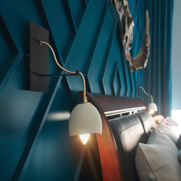 NÁSTENNÉ SVIETIDLO, 33/20,6/12,7 cm Elstead Lighting - Interiérové svietidlá