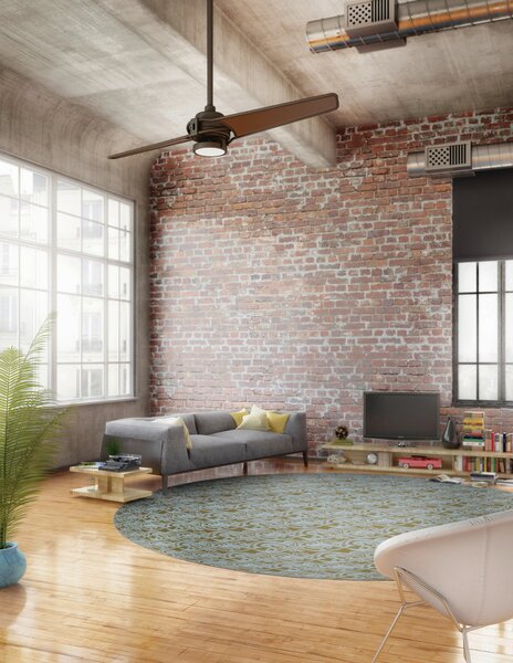 STROPNÝ VENTILÁTOR, 142/35 cm Elstead Lighting - Interiérové svietidlá