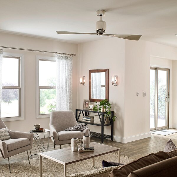 STROPNÝ VENTILÁTOR, 152/41 cm Elstead Lighting - Interiérové svietidlá