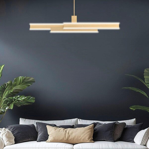 ZÁVESNÉ LED SVIETIDLO, 33/114,5/10 cm Elstead Lighting - Interiérové svietidlá