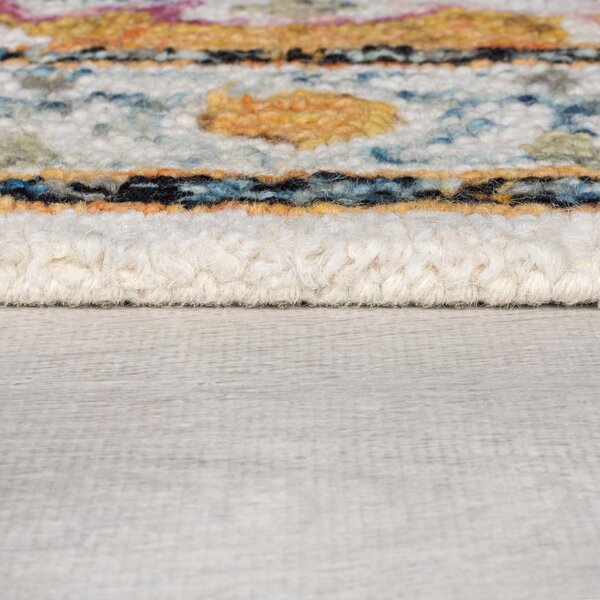 Žltý vlnený koberec 230x160 cm Dahlia - Flair Rugs