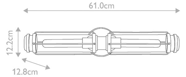 NÁSTENNÉ SVIETIDLO DO KÚPEĽNE, Elstead Lighting - Interiérové svietidlá
