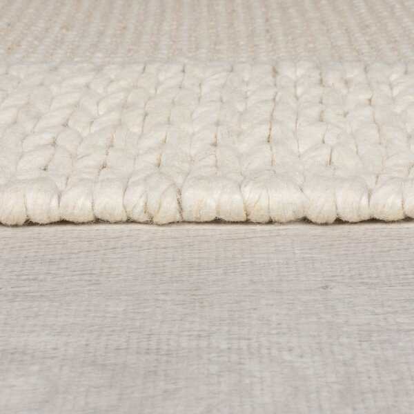 Béžový vlnený koberec 170x120 cm Rue - Flair Rugs