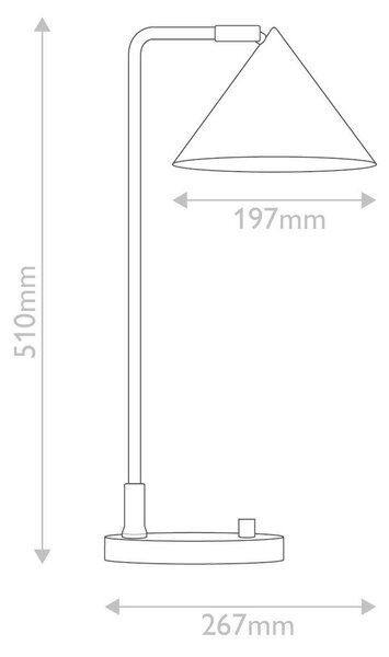 STOLNÁ LAMPA, E27, Elstead Lighting - Interiérové svietidlá