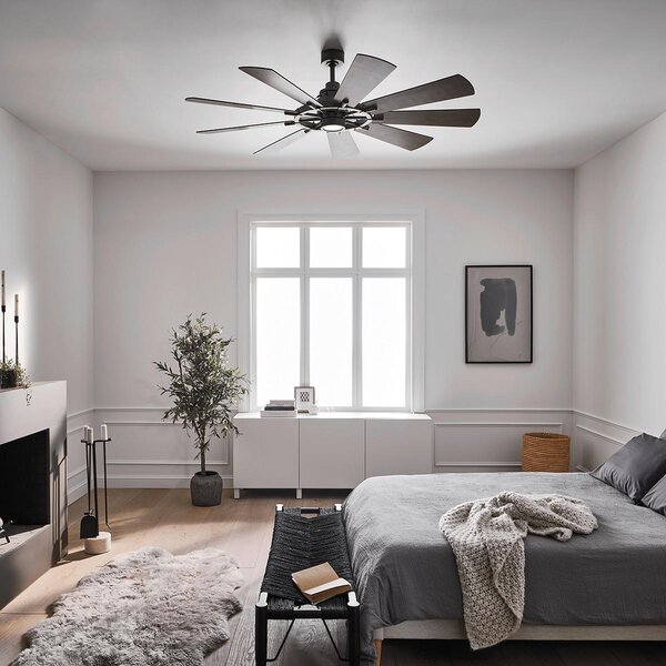 STROPNÝ VENTILÁTOR, 165/42 cm Elstead Lighting - Interiérové svietidlá