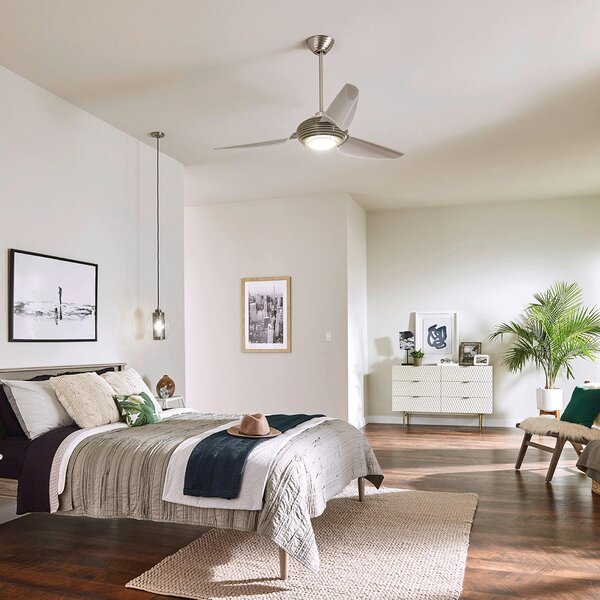 STROPNÝ VENTILÁTOR, 152/38 cm Elstead Lighting - Interiérové svietidlá