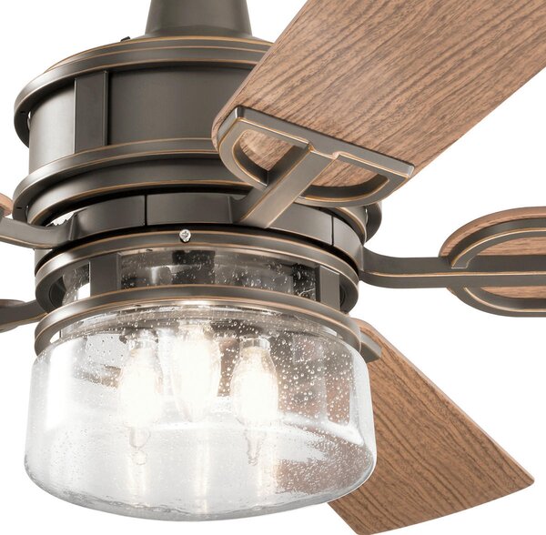 STROPNÝ VENTILÁTOR, 132/48 cm Elstead Lighting - Interiérové svietidlá