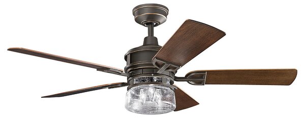 STROPNÝ VENTILÁTOR, 132/48 cm Elstead Lighting - Interiérové svietidlá