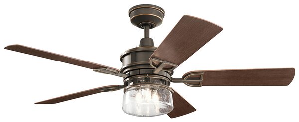 STROPNÝ VENTILÁTOR, 132/48 cm Elstead Lighting - Interiérové svietidlá