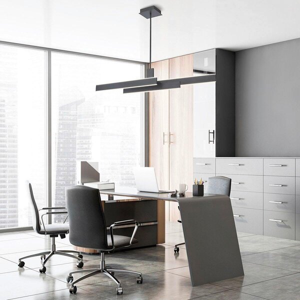 ZÁVESNÉ LED SVIETIDLO, 114,5/33/10 cm Elstead Lighting - Interiérové svietidlá