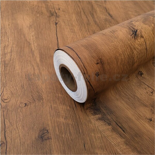 Špeciálne renovačné tapety 99-6325, rozmer 90 cm x 21 m, gaštan Denver, DIMEX