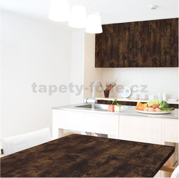 Špeciálne renovačné tapety 99-6295, rozmer 90 cm x 21 m, orech Seattle, DIMEX