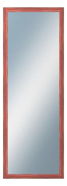 DANTIK - Zrkadlo v rámu, rozmer s rámom 50x140 cm z lišty LYON červená (2707)