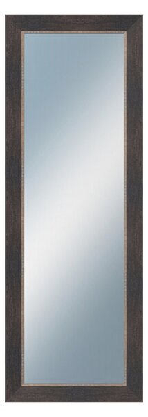 DANTIK - Zrkadlo v rámu, rozmer s rámom 50x140 cm z lišty TOMAS čierna veľká (3031)