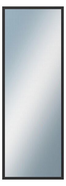 DANTIK - Zrkadlo v rámu, rozmer s rámom 50x140 cm z lišty Hliník čierna (7005021)
