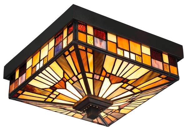 VONKAJŠIE STROPNÉ SVIETIDLO, 26,1/15,4/26,1 cm Elstead Lighting - Interiérové svietidlá